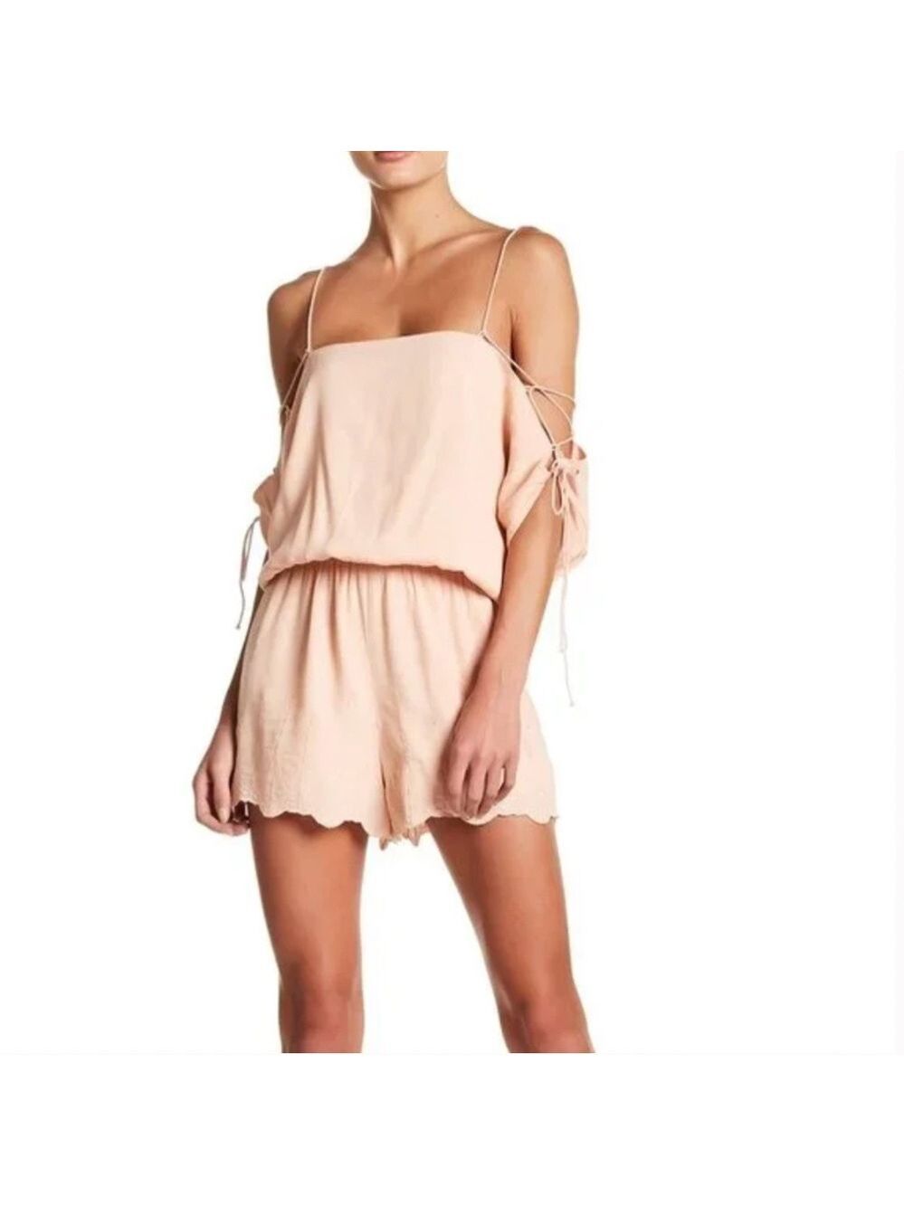 Honey Belle Embroidered Romper